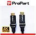 Cavo Hdmi 2.0 High Speed 4k 3d Ether Conn. 360ã‚â° 3m Sp-sp Ner - Foto miniatura 1
